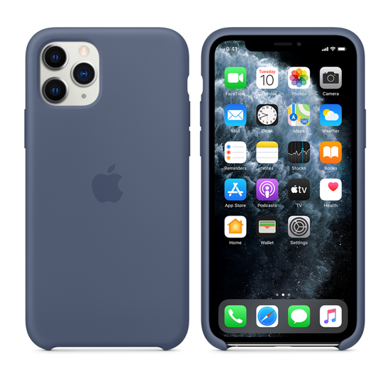 iPhone 11 Pro Silicone Case - Alaskan Blue