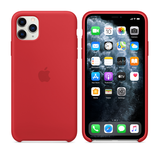 iPhone 11 Pro Max Silicone Case - (PRODUCT)RED