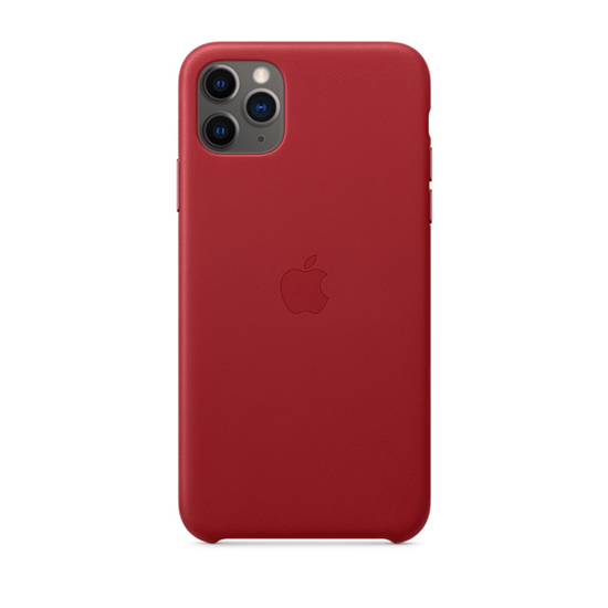 iPhone 11 Pro Max Leather Case - (PRODUCT)RED