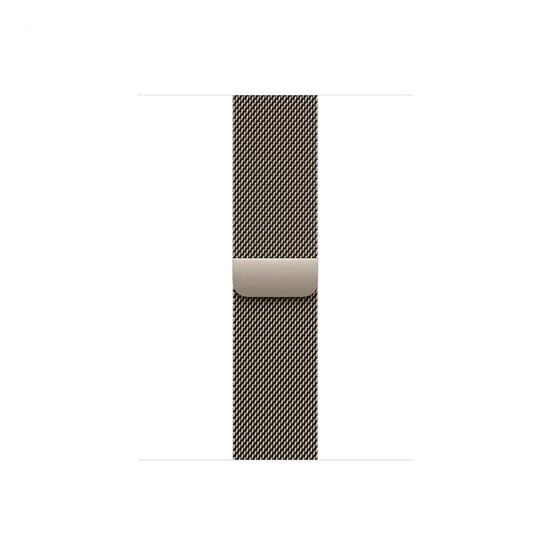 Apple Watch 46mm Milanese Loop:  Natural Milanese Loop - M/L