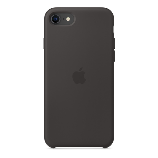Apple iPhone SE2 Silicone Case - Black