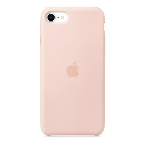 Apple iPhone SE2 Silicone Case - Pink Sand