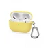 Airpods Pro 2 szilikon tok sárga karbineres
