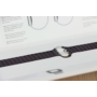 Kép 5/5 - Használt Apple Watch 45mm Band: Dark Cherry Leather Link - S/M