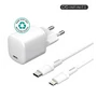 Kép 1/2 - eSTUFF INFINITE Charger Kit 20W charger with 1.5m USB-C to Lightning cable