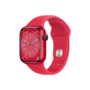 Kép 1/3 - Apple Watch Series 8 GPS – 41 mm-es (PRODUCT)RED alumíniumtok, (PRODUCT)RED sportszíj