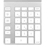 Kép 1/3 - NewerTech 28-Key Wireless Aluminum Numeric Keypad. White Color / Bluetooth