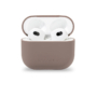 Kép 2/4 - Decoded Silicone Aircase, dark taupe - Airpods 3