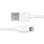 Kép 2/2 - 0.5 Meter (20&quot;) NewerTech Lightning to USB 2.0 Cable. White. Premium Quality &amp; Durability.