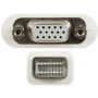 Kép 2/2 - 8-inch NewerTech Mini DVI to VGA Video Adapter. Exceptional Quality. Matches Apple 'White'