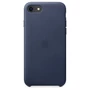 Kép 2/6 - Apple iPhone SE2 Leather Case - Midnight Blue