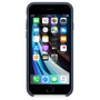 Kép 5/6 - Apple iPhone SE2 Leather Case - Midnight Blue
