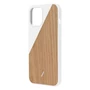 Kép 2/4 - Native Union Clic Wooden, wht - iPhone 12 Pro Max