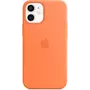 Kép 1/3 - iPhone 12 mini Silicone Case with MagSafe - Kumquat
