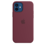 Kép 1/3 - iPhone 12 | 12 Pro Silicone Case with MagSafe - Plum