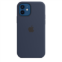 Kép 1/3 - iPhone 12 | 12 Pro Silicone Case with MagSafe - Deep Navy