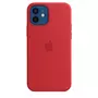 Kép 1/3 - iPhone 12 | 12 Pro Silicone Case with MagSafe - (PRODUCT)RED