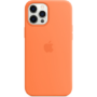 Kép 1/3 - iPhone 12 Pro Max Silicone Case with MagSafe - Kumquat