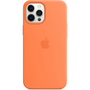 Kép 1/3 - iPhone 12 Pro Max Silicone Case with MagSafe - Kumquat
