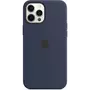 Kép 1/3 - iPhone 12 Pro Max Silicone Case with MagSafe - Deep Navy