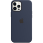 Kép 1/3 - iPhone 12 Pro Max Silicone Case with MagSafe - Deep Navy