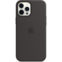 Kép 1/3 - iPhone 12 Pro Max Silicone Case with MagSafe - Black