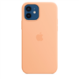Kép 1/3 - iPhone 12 | 12 Pro Silicone Case with MagSafe - Cantaloupe