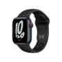 Kép 1/2 - Apple Watch Nike S7 Cellular, 41mm Midnight Aluminium Case with Anthracite/Black Nike Sport Band - Regular