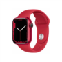 Kép 1/2 - Apple Watch S7 GPS, 41mm (PRODUCT)RED Aluminium Case with (PRODUCT)RED Sport Band - Regular