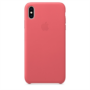 Kép 1/3 - iPhone XS Max Leather Case - Peony Pink