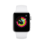 Kép 1/2 - Apple Watch Series 3 GPS, 42mm Silver Aluminium Case with White Sport Band