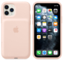 Kép 5/5 - iPhone 11 Pro Smart Battery Case with Wireless Charging - Pink Sand