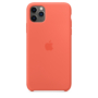 Kép 2/6 - iPhone 11 Pro Max Silicone Case - Clementine (Orange)