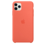 Kép 3/6 - iPhone 11 Pro Max Silicone Case - Clementine (Orange)