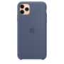 Kép 5/6 - iPhone 11 Pro Max Silicone Case - Alaskan Blue