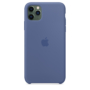 Kép 4/6 - iPhone 11 Pro Max Silicone Case - Linen Blue