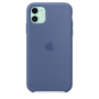 Kép 4/8 - iPhone 11 Silicone Case - Linen Blue