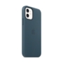 Kép 2/4 - iPhone 12 | 12 Pro Leather Case with MagSafe - Baltic Blue
