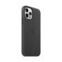 Kép 4/4 - iPhone 12 | 12 Pro Leather Case with MagSafe - Black