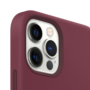 Kép 3/3 - iPhone 12 Pro Max Silicone Case with MagSafe - Plum