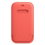 Kép 3/4 - iPhone 12 | 12 Pro Leather Sleeve with MagSafe - Pink Citrus