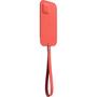 Kép 2/2 - iPhone 12 Pro Max Leather Sleeve with MagSafe - Pink Citrus