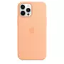 Kép 2/2 - iPhone 12 Pro Max Silicone Case with MagSafe - Cantaloupe