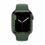 Kép 2/2 - Apple Watch S7 GPS, 45mm Green Aluminium Case with Clover Sport Band - Regular