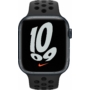 Kép 2/2 - Apple Watch Nike S7 GPS, 45mm Midnight Aluminium Case with Anthracite/Black Nike Sport Band - Regular