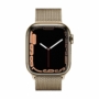 Kép 2/2 - Apple Watch S7 Cellular, 41mm Gold Stainless Steel Case with Gold Milanese Loop