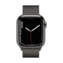 Kép 2/2 - Apple Watch S7 Cellular, 45mm Graphite Stainless Steel Case with Graphite Milanese Loop