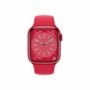 Kép 2/3 - Apple Watch Series 8 GPS – 41 mm-es (PRODUCT)RED alumíniumtok, (PRODUCT)RED sportszíj