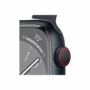 Kép 3/3 - Apple Watch Series 8 GPS + Cellular – 41 mm-es grafitszínű rozsdamentesacél tok, éjfekete sportszíj