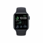 Kép 2/2 - Apple Watch SE (2022) GPS + Cellular – 44 mm-es éjfekete alumíniumtok, éjfekete sportszíj